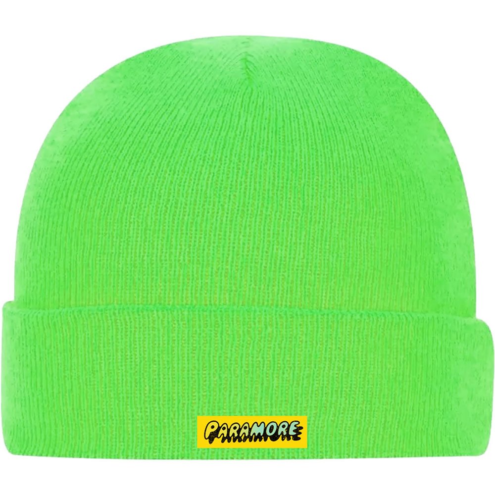 Paramore - Logo Beanie Muts - Groen